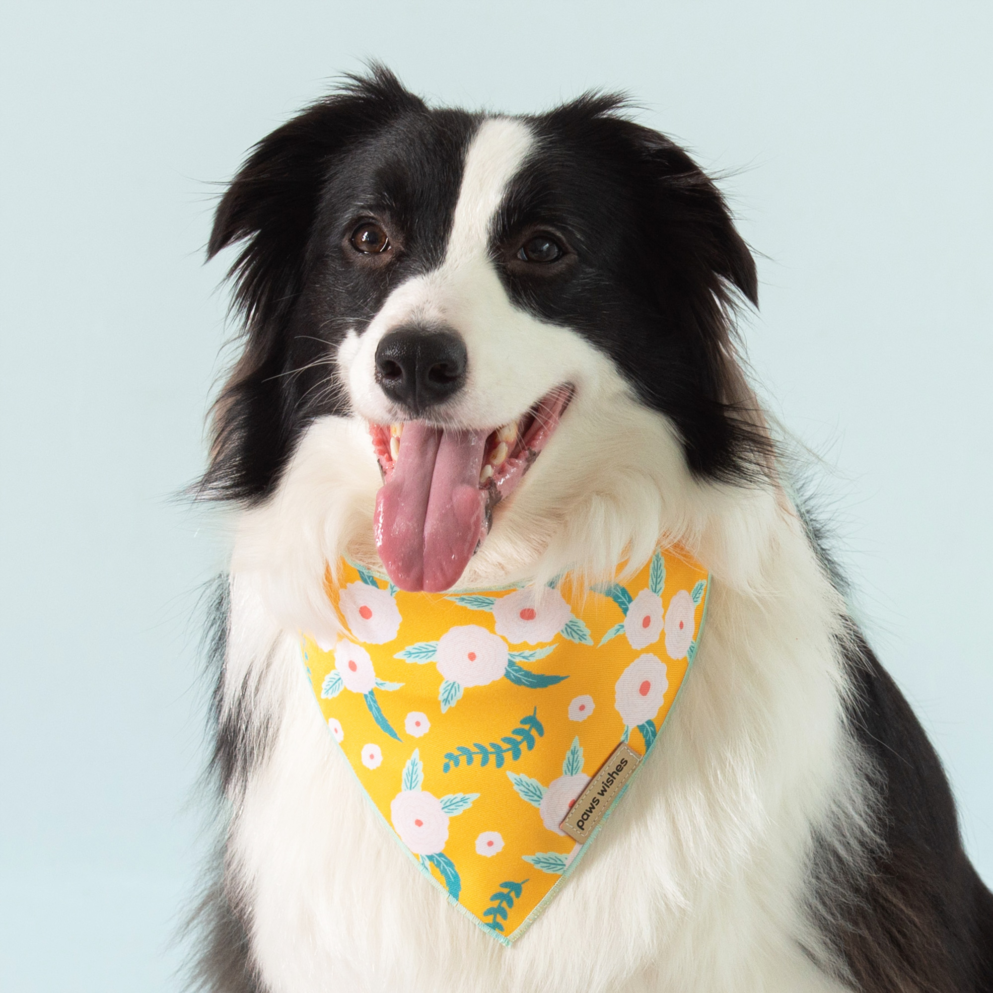 Dog Bandana Blossom in Yellow