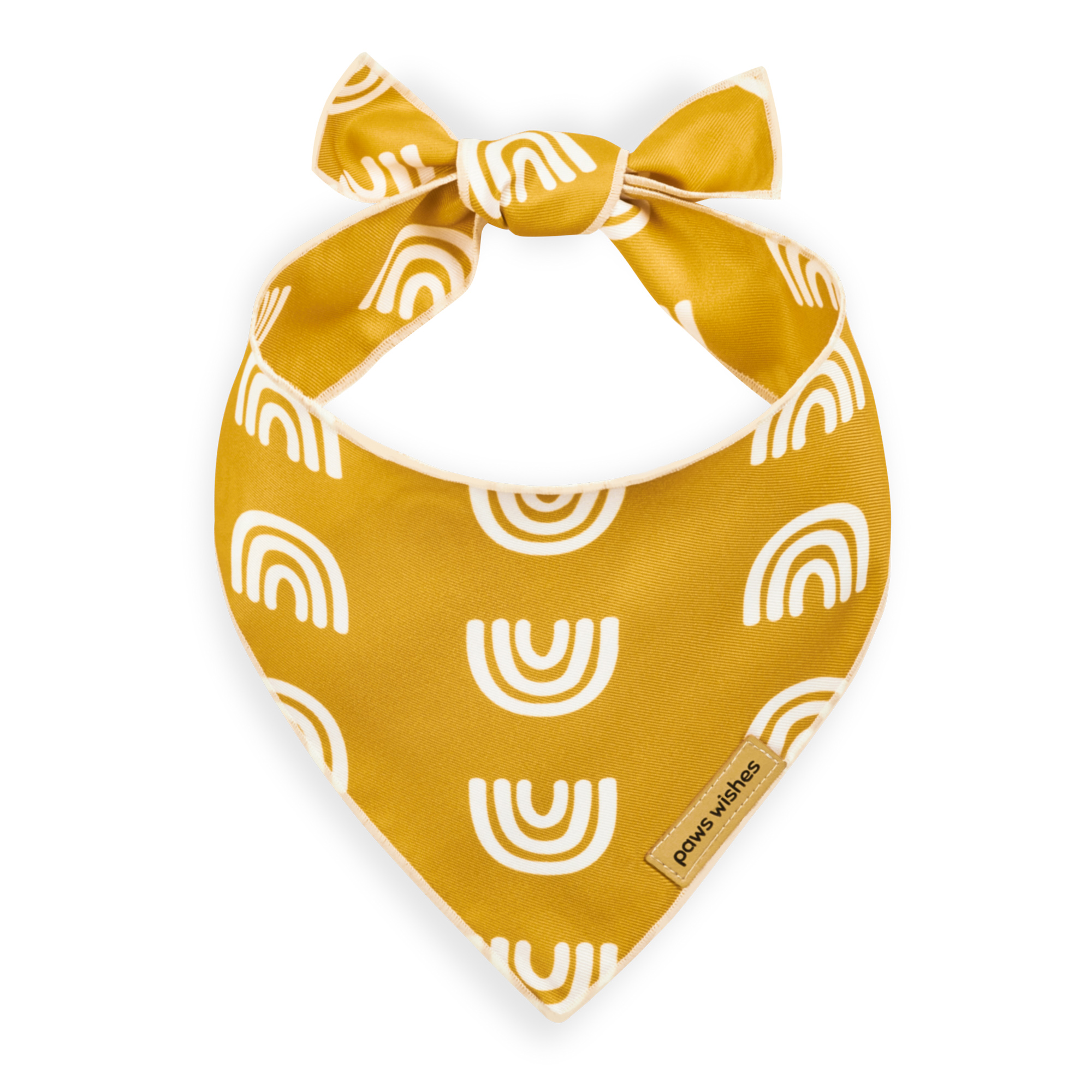 Dog Bandana African Mudcloth Rainbow