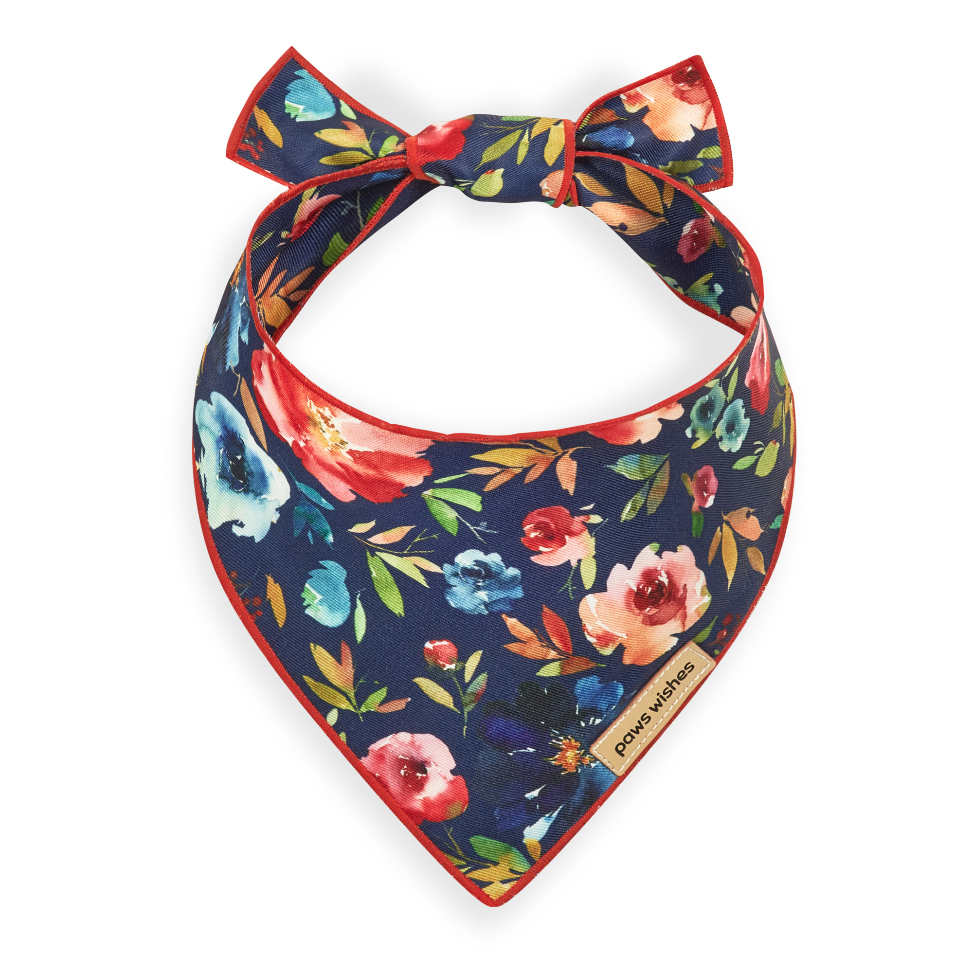 Dog Bandana Blossom in Blue