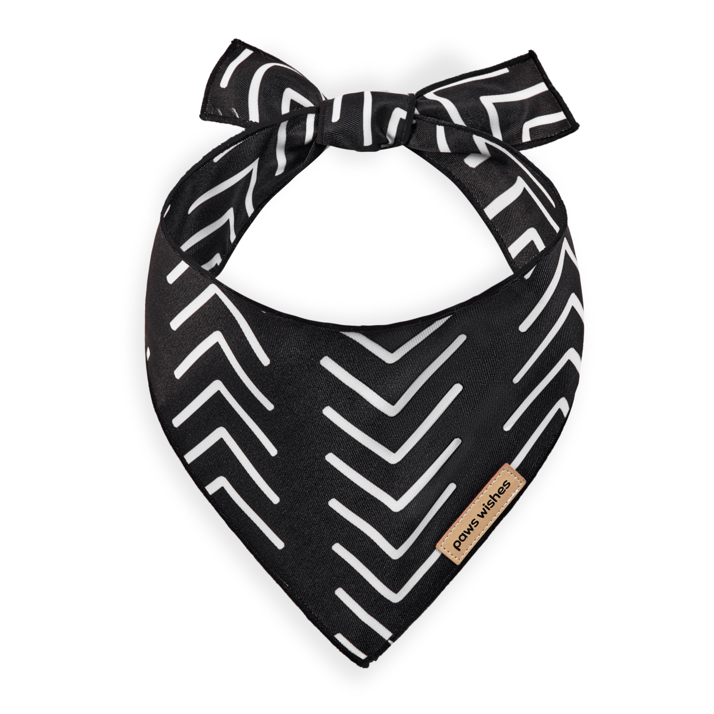 Dog Bandana African Mudcloth Arrow