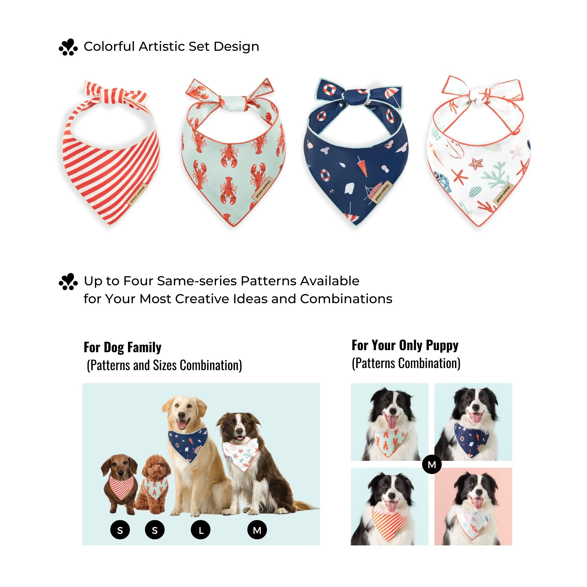Dog Bandana American Lobster