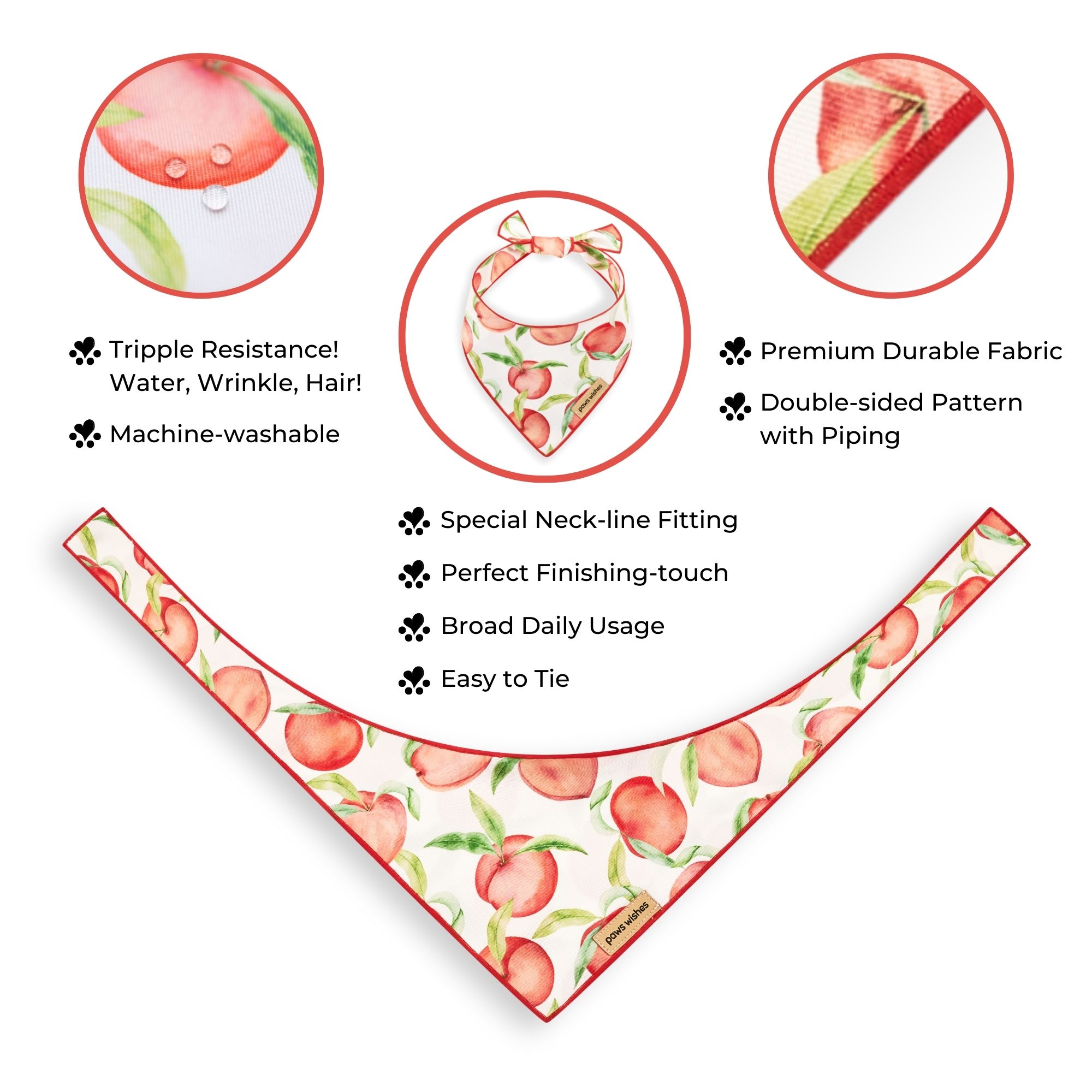 Dog Bandana Belle of Georgia