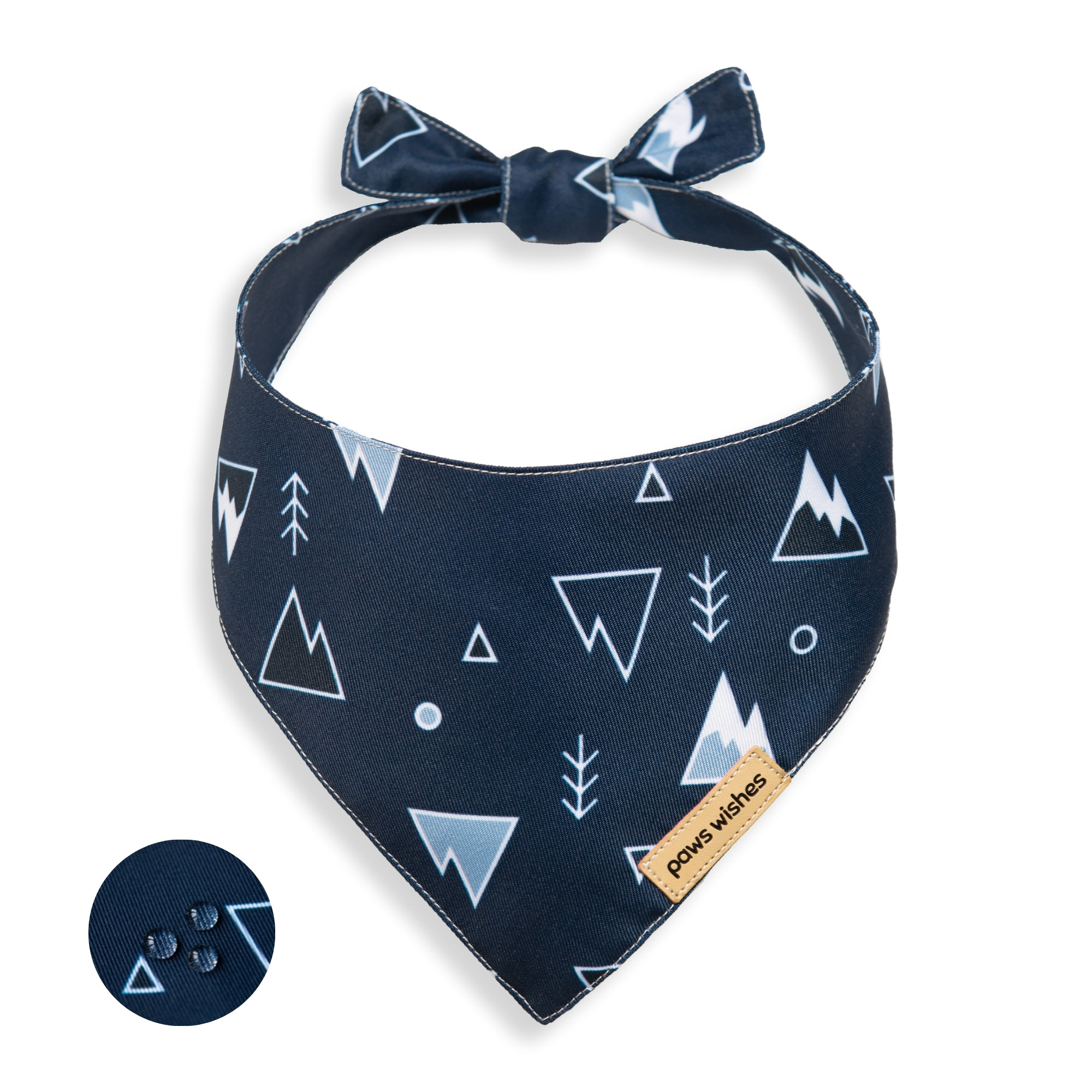 Dog Bandana Snow Mountain