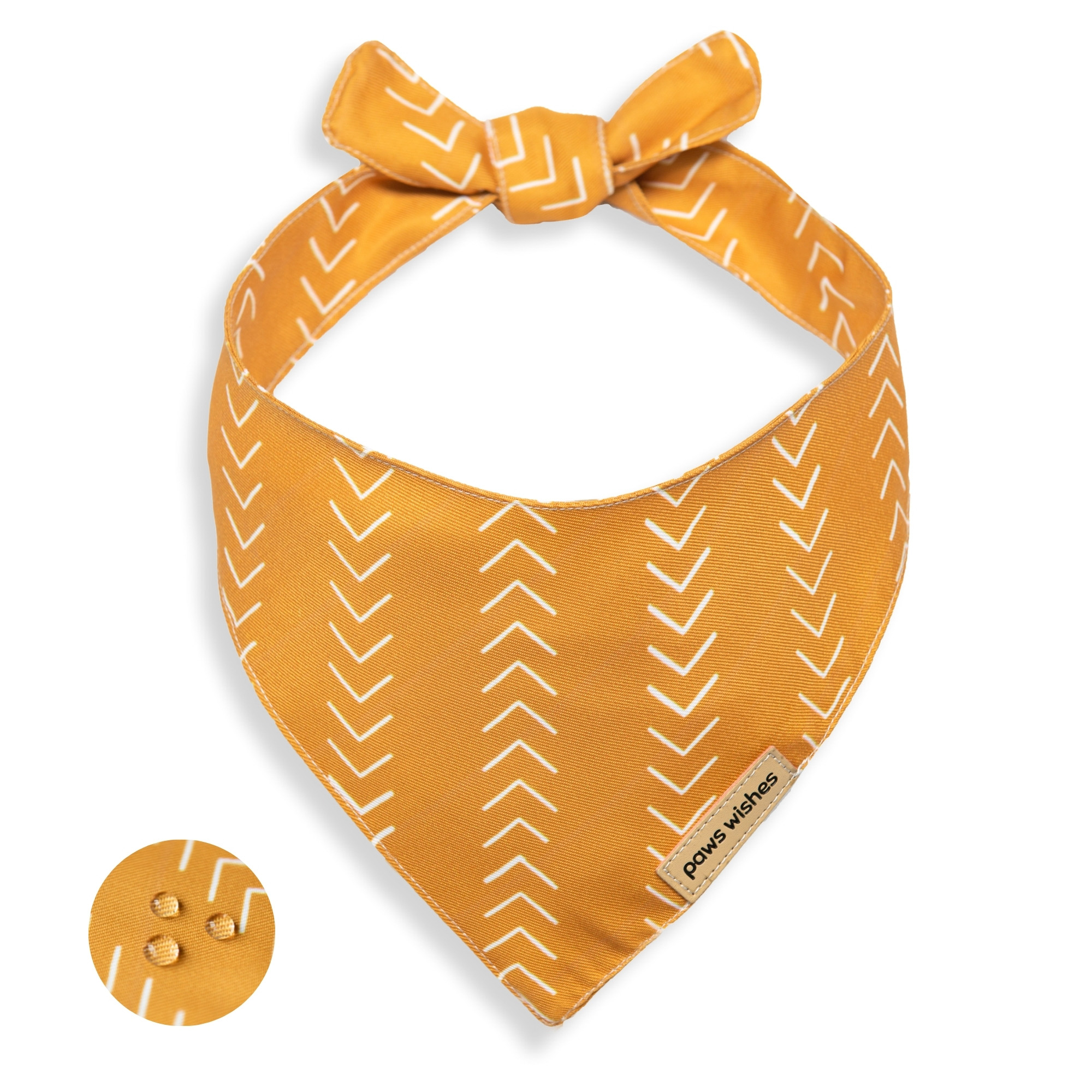 Dog Bandana Earth Mudcloth