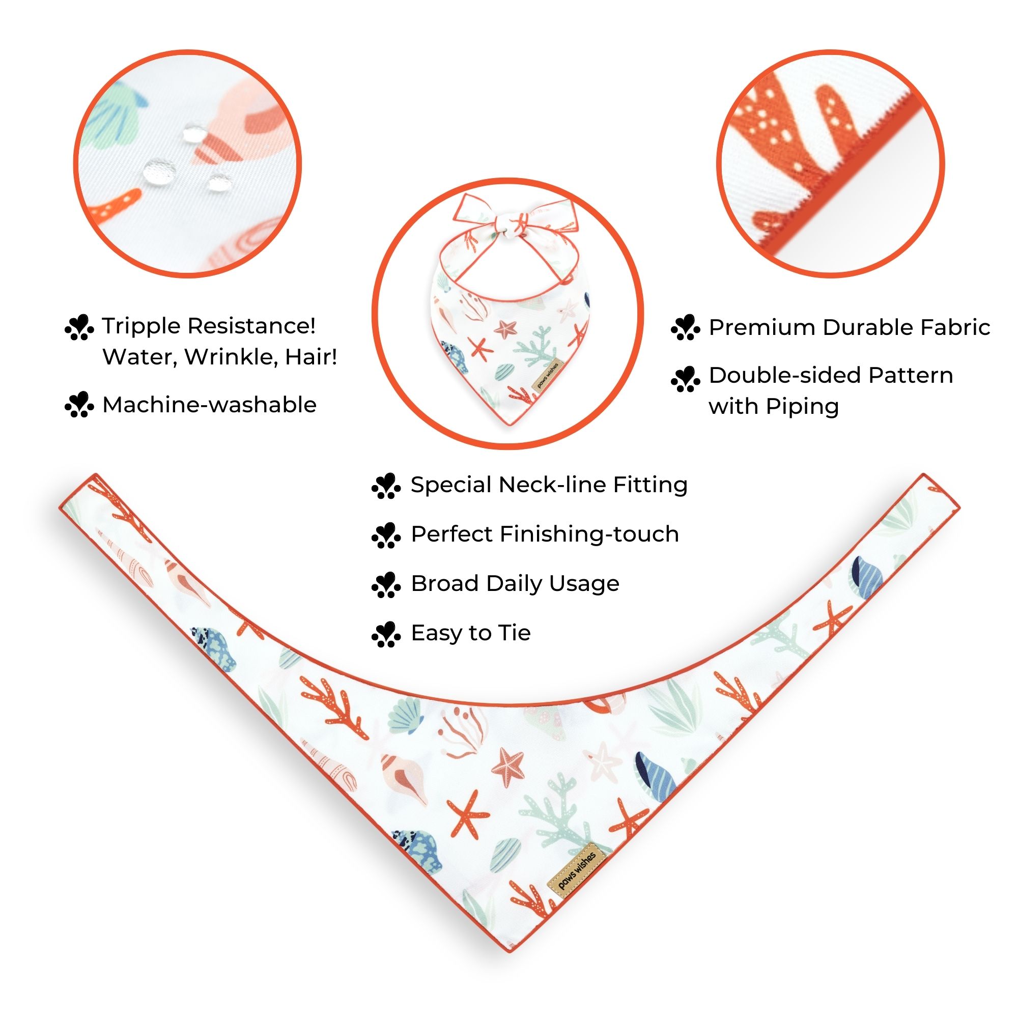 Dog Bandana Beach Market