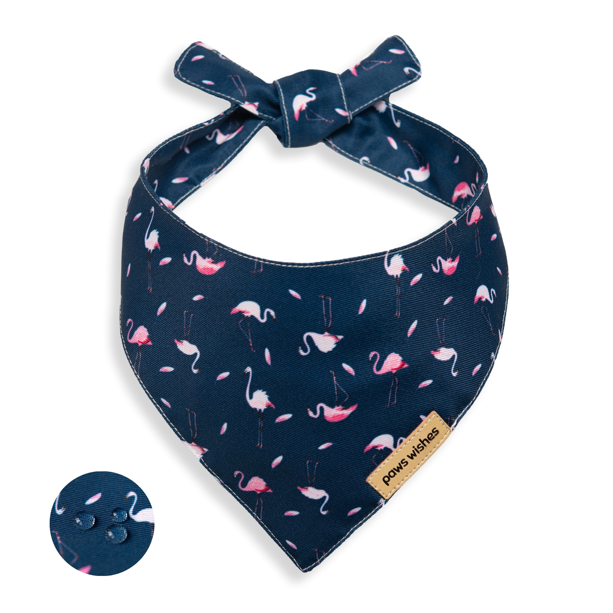 Dog Bandana Dancing Flamingo