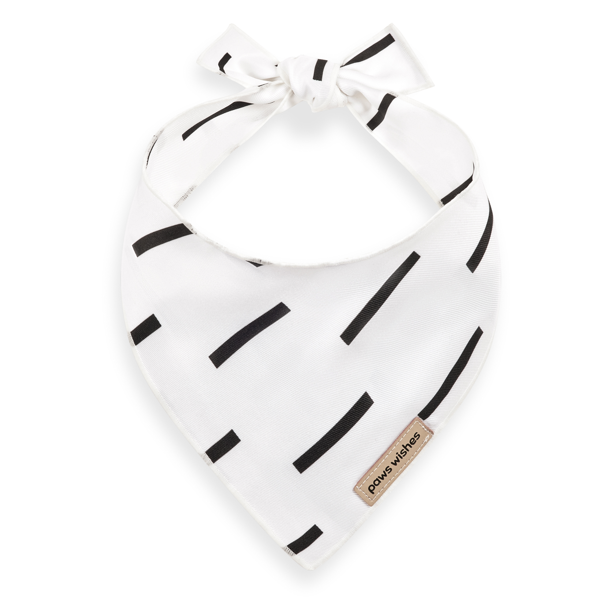 Dog Bandana African Mudcloth Modern Boho Dashes