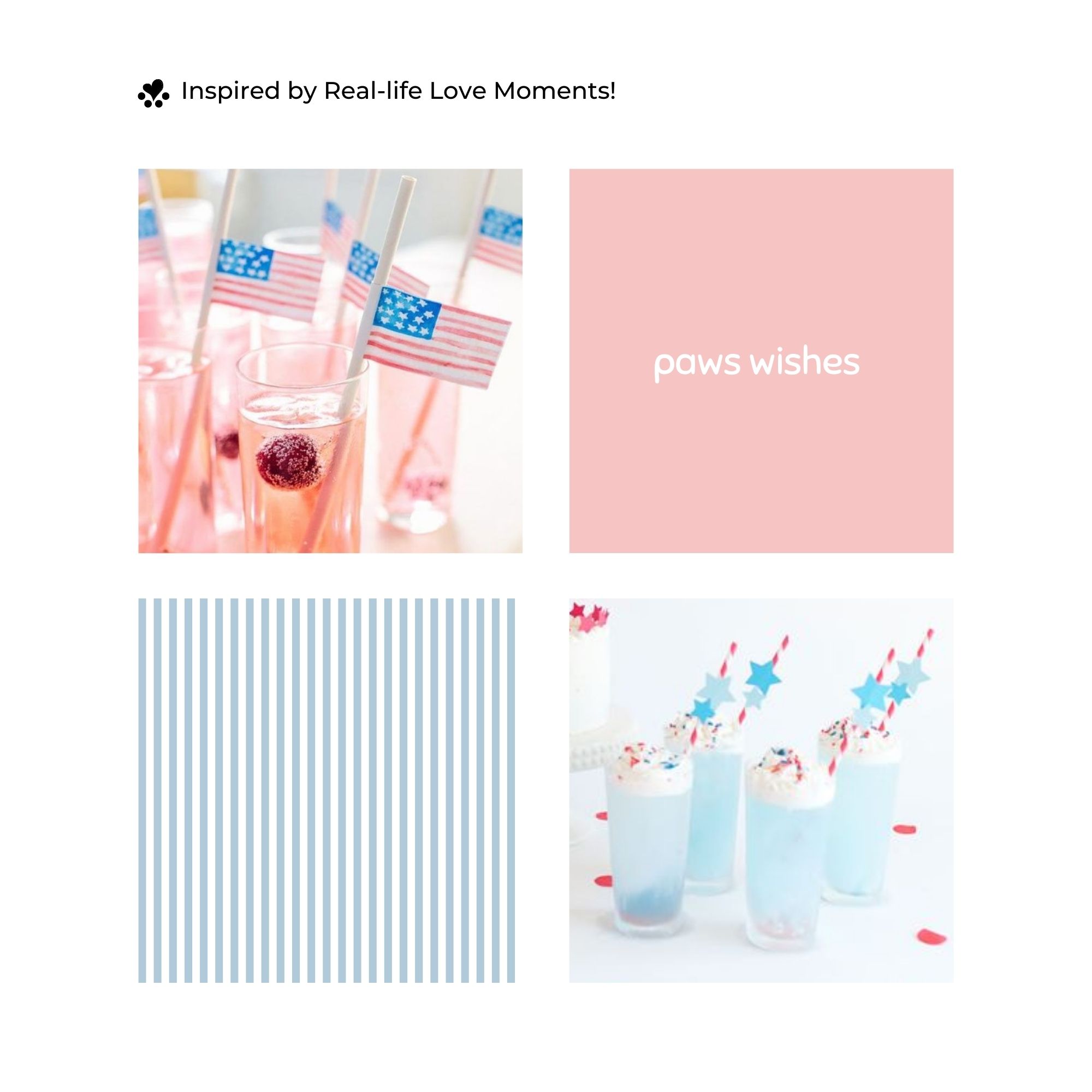 Dog Bandana Star in Blue Solid