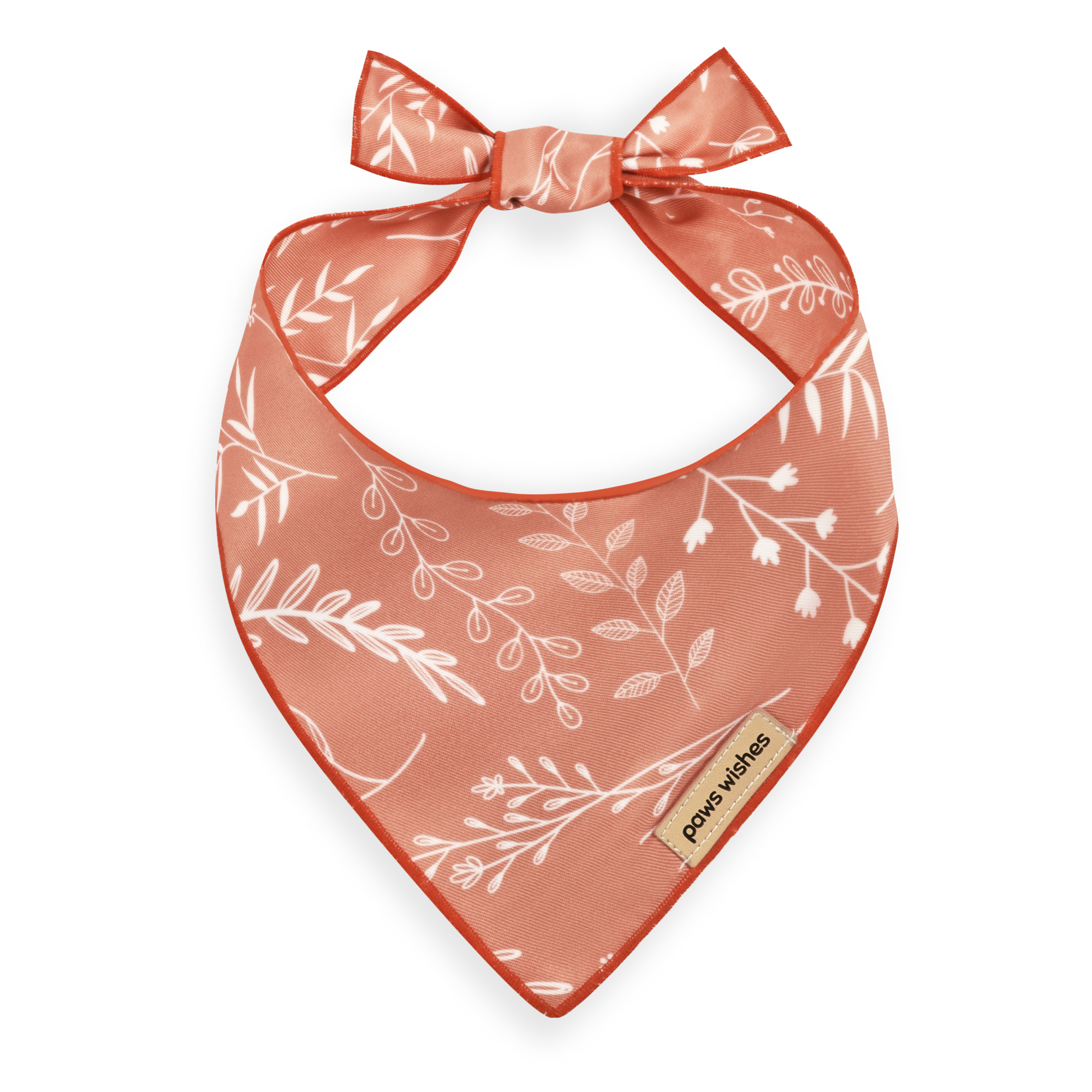 Dog Bandana Leaves