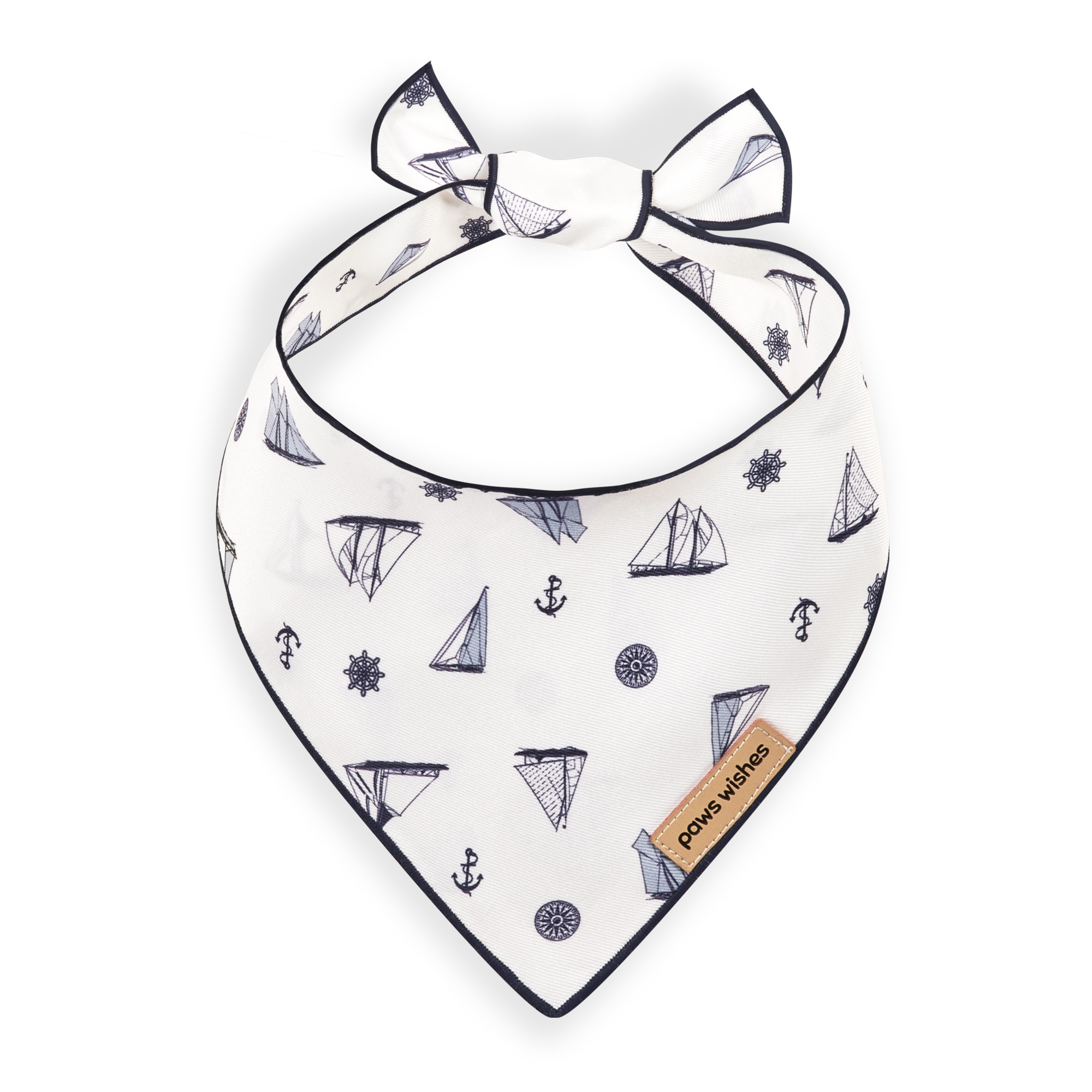 Dog Bandana Sailboat